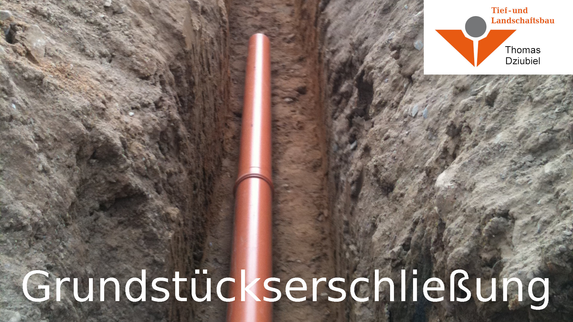 Baugrubenaushub und Geländemodellierung - Thomas Dziubiel Garten- und Landschaftsbau Schwerin