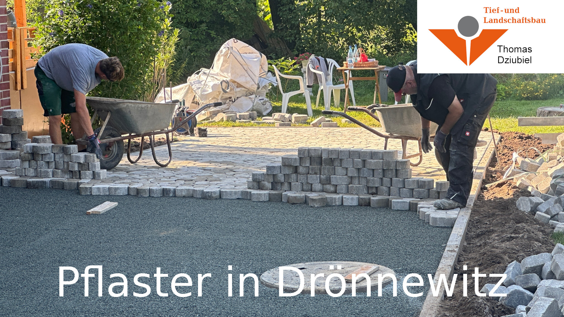 Ausführung von Pflaster- und Belagsarbeiten - Thomas Dziubiel Garten- und Landschaftsbau Schwerin