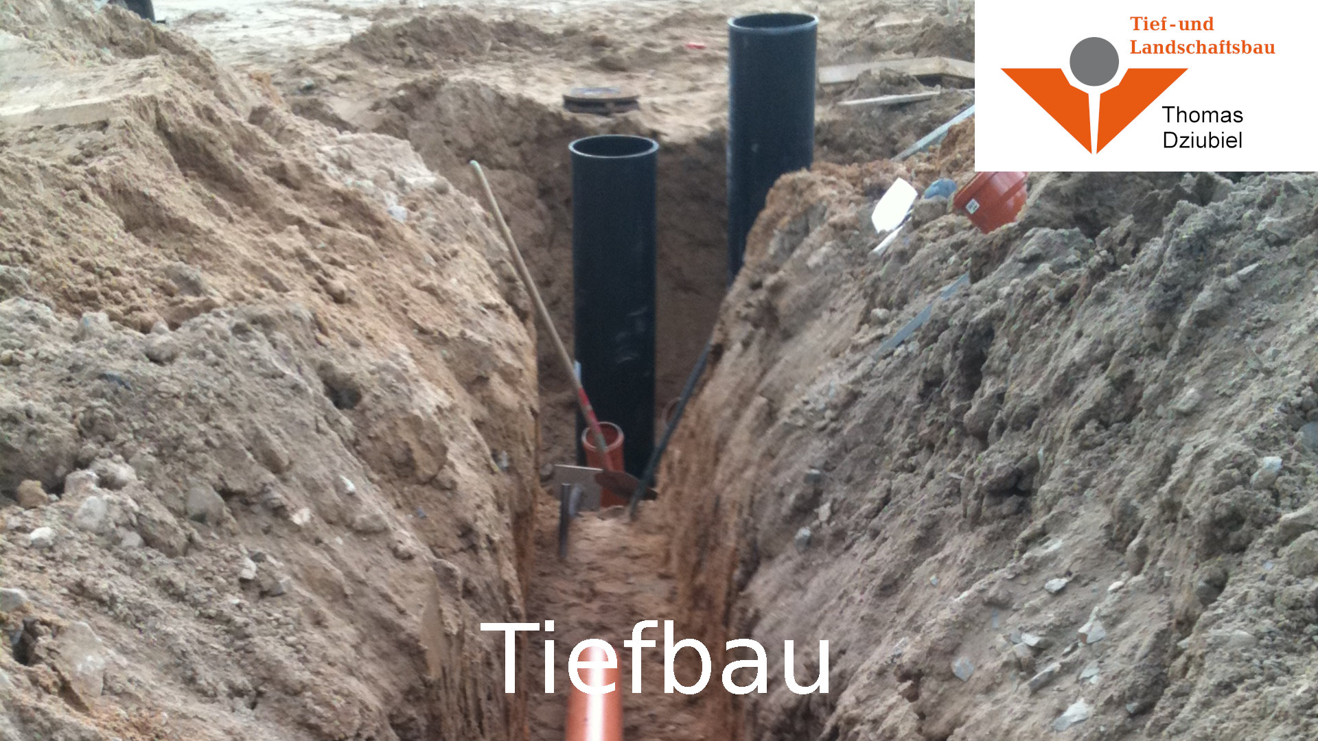 Tiefbau als Fundament erfolgreicher Bauprojekte - Thomas Dziubiel Garten- und Landschaftsbau Schwerin